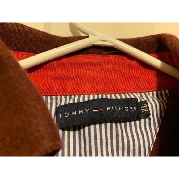 TOMMY HILFIGER SIZE XL GAVANE CREW SEAMAN NO 73 POLO SHIRT *Read* - Picture 3 of 5